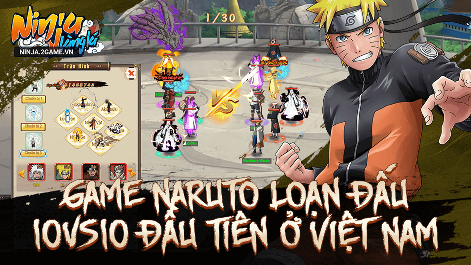 Review Ninja Làng Lá Mobile – Món ăn chơi của fan Naruto