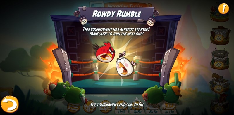 Rowdy Rumble tại Angry Birds 2